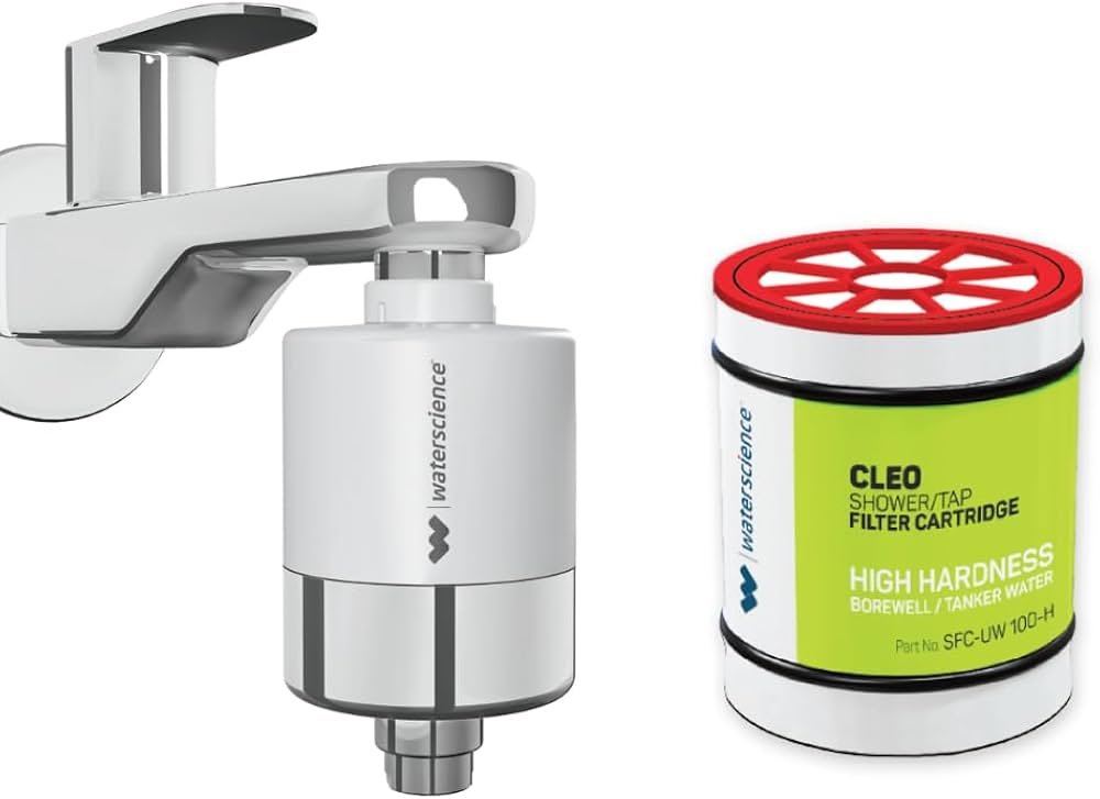 CLEO Shower & Tap Filter for Hard Water
