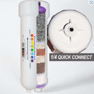 QMP 301 ALKA QC (1/4" Quick Connect) Under Counter Alkaline Inline Water Filter Cartridge