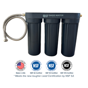 Pureline 3-Stage Under Sink Water Filtration System for Lead and PFAS